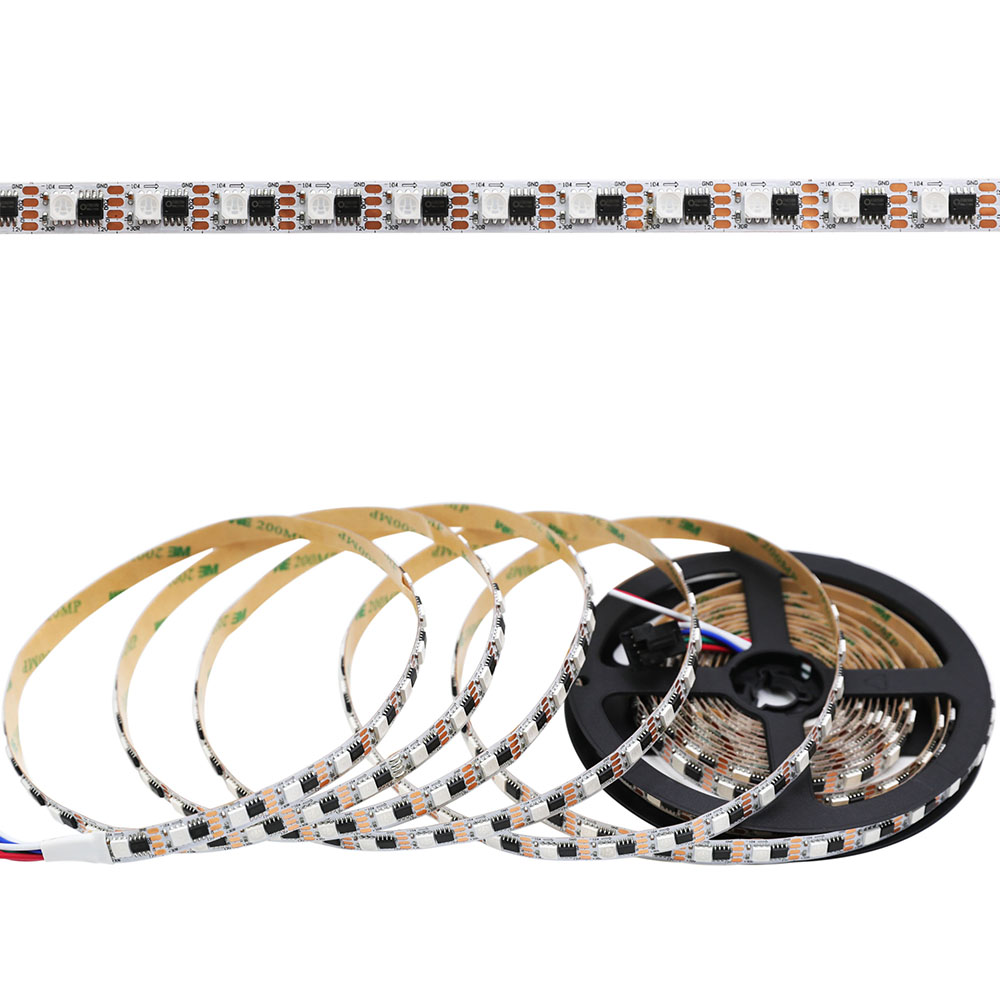GS8208 DC12V 300LEDs Breakpoint-continue Programmable LED Strip Lights, Addressable RGB Full Color Chasing Flexible LED Strips, 5m/16.4ft Per Reel By Sale GS8208 DC12V 300LEDs Breakpoint-continue Programmable LED Strip Lights, Addressable RGB Full Color Chasing Flexible LED Strips, 5m/16.4ft Per Reel By Sale
